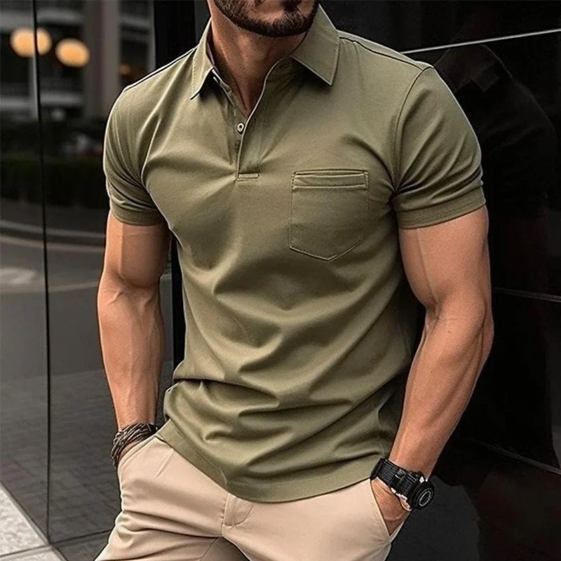 Nils | Herren Poloshirt mit Taschen Sommer – Polo Taschen Herren Sommer 2026