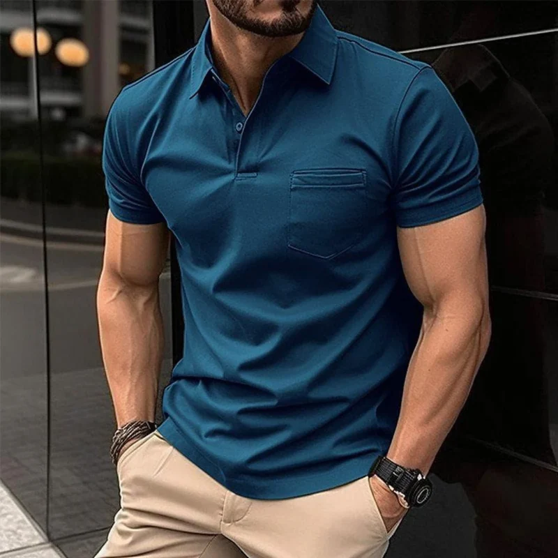 Nils | Herren Poloshirt mit Taschen Sommer – Polo Taschen Herren Sommer 2026