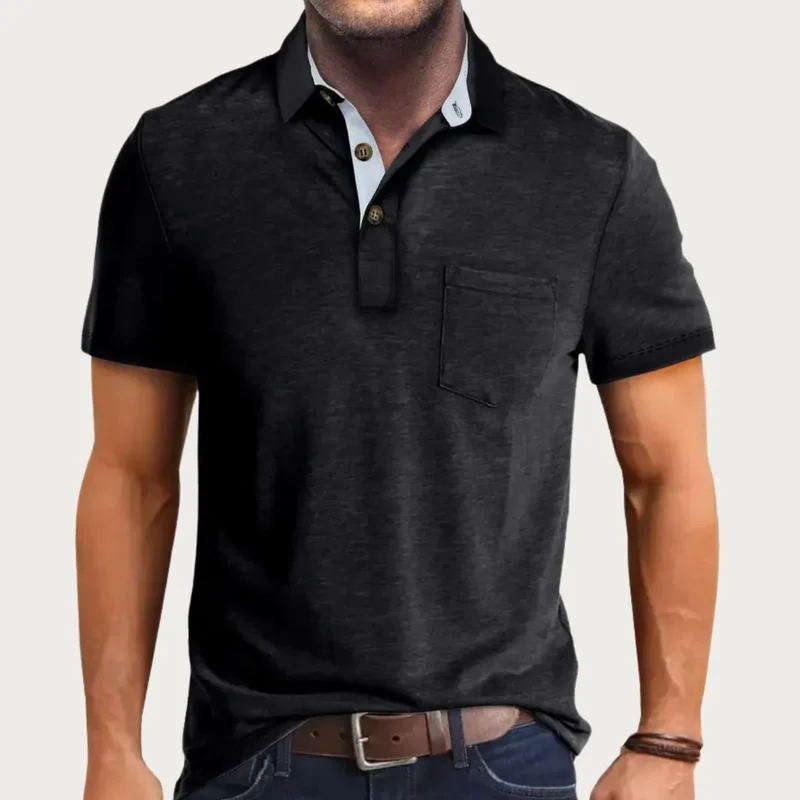 Jojo | Herren Poloshirt mit Struktur für Sommer – Strukturiertes Polo Sommer 2026