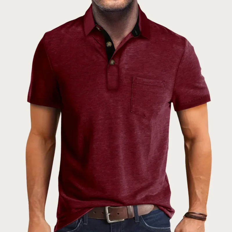 Jojo | Herren Poloshirt mit Struktur für Sommer – Strukturiertes Polo Sommer 2026
