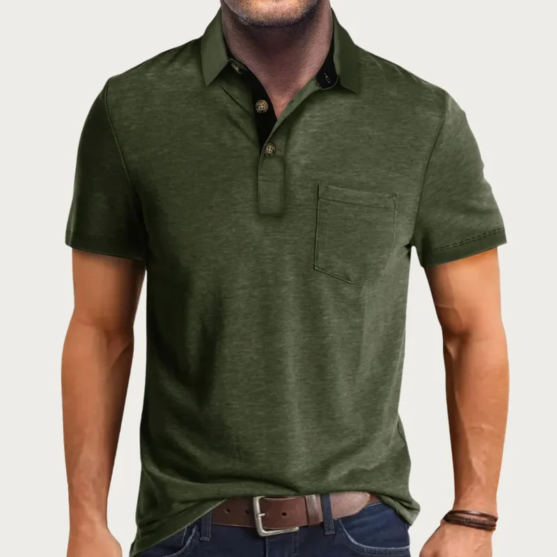 Jojo | Herren Poloshirt mit Struktur für Sommer – Strukturiertes Polo Sommer 2026