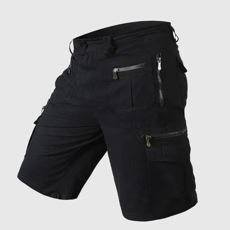 Julian | Herren Cargo Shorts Reißverschluss Taschen – Cargo Shorts Zipper 2026