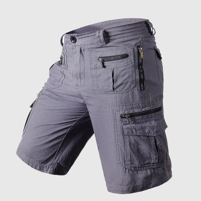 Julian | Herren Cargo Shorts Reißverschluss Taschen – Cargo Shorts Zipper 2026