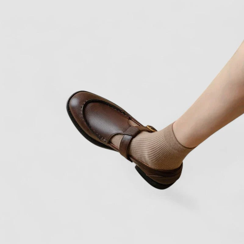 Zhelynne | Orthopedic Mary Jane Shoes with Square Toe Design