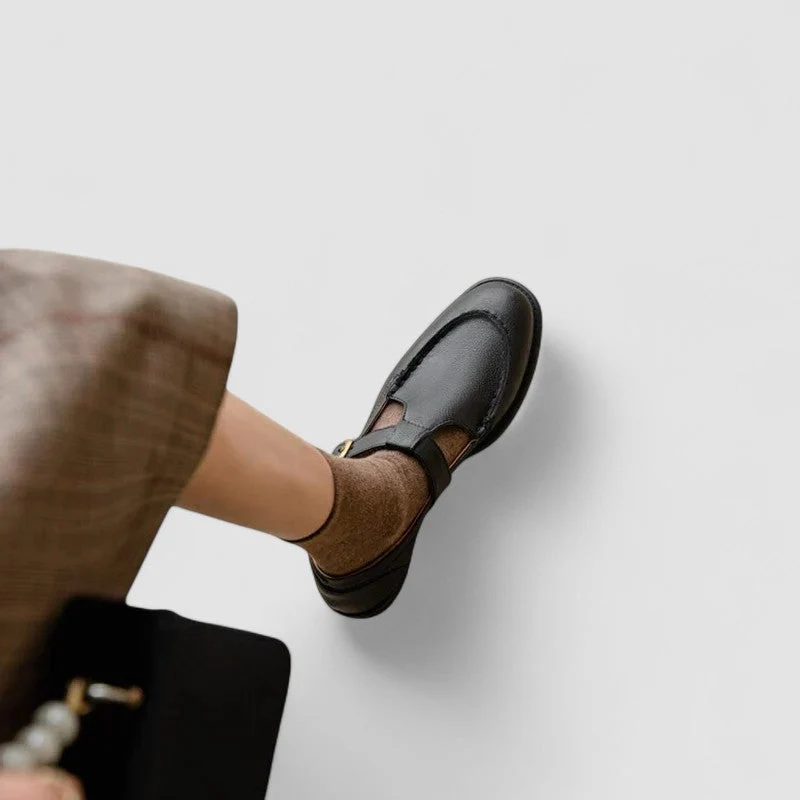 Zhelynne | Orthopedic Mary Jane Shoes with Square Toe Design