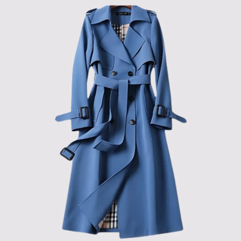 Marena | Eleganter Trenchcoat im zeitlosen Stil mit Gürtel