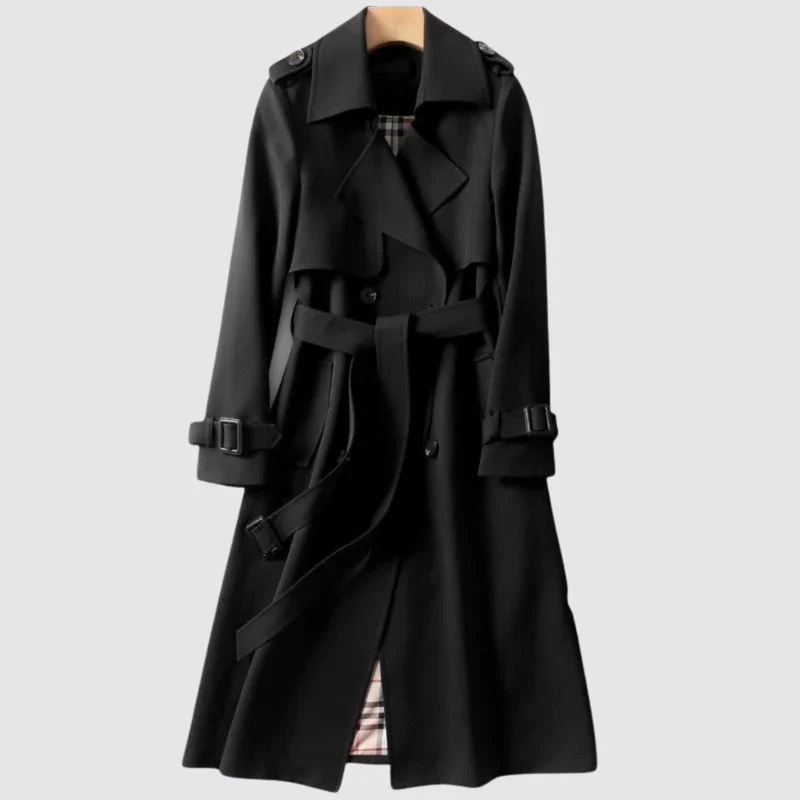 Marena | Eleganter Trenchcoat im zeitlosen Stil mit Gürtel