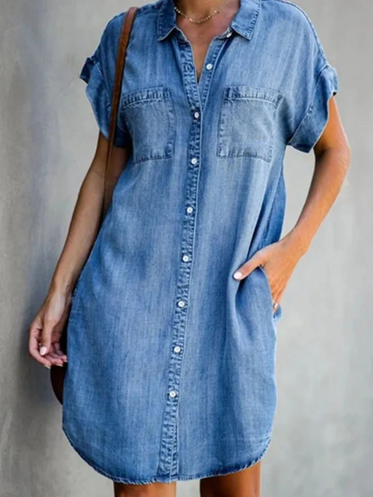 Eline. Denim Kleider