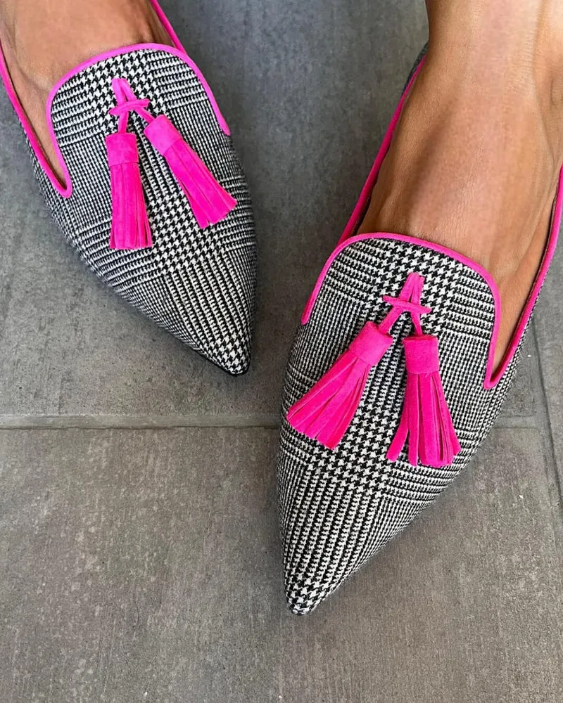 Betty - Elegante Mokassins mit Spitzenschuh