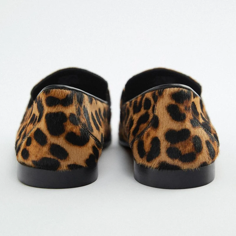 Adrianna - Elegante Leoparden-Mokassins