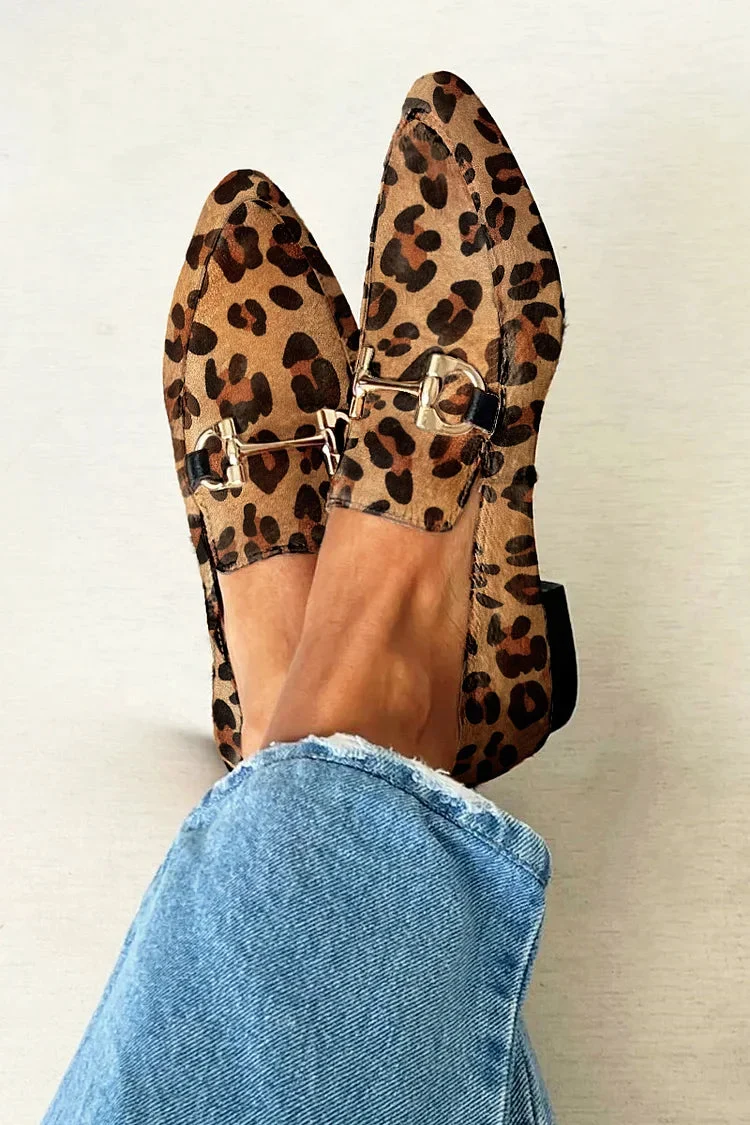 Gia - Stilvolle Leoparden-Mokassins