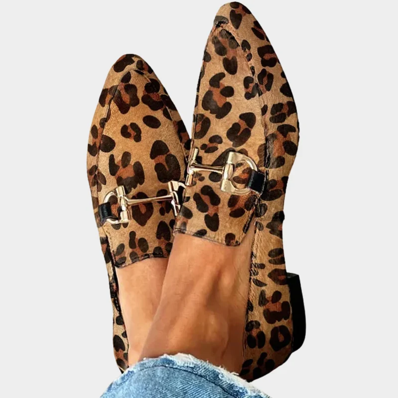 Gia - Stilvolle Leoparden-Mokassins