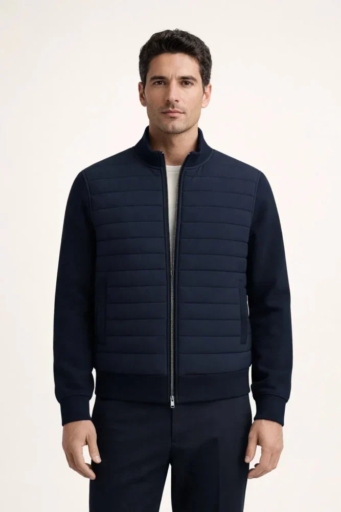 Urban™ - Gepolsterte Jacke in Marineblau