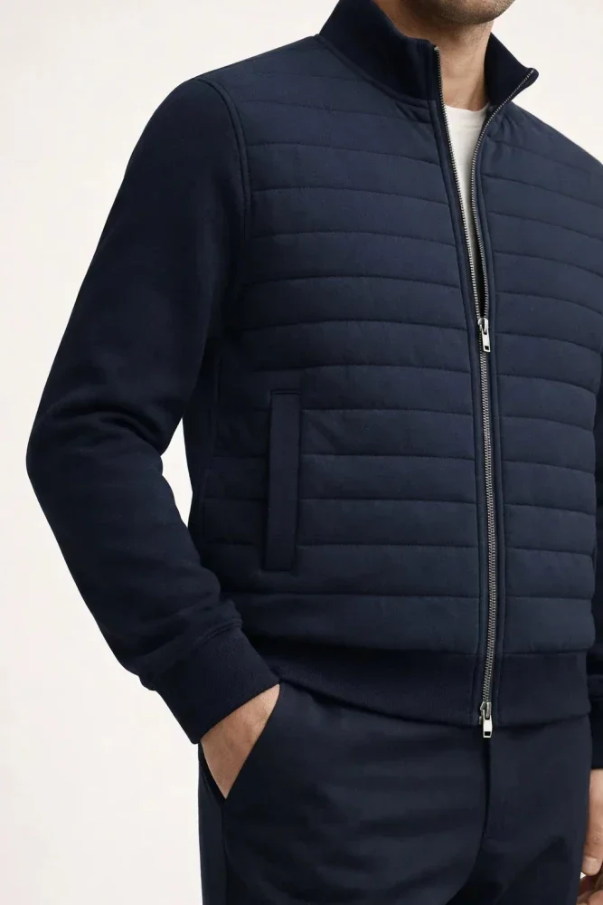 Urban™ - Gepolsterte Jacke in Marineblau