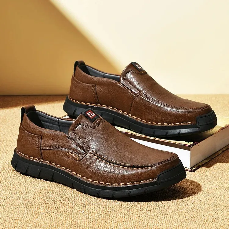 Vito™ - Handgemachte orthopädische Leder-Mokassins