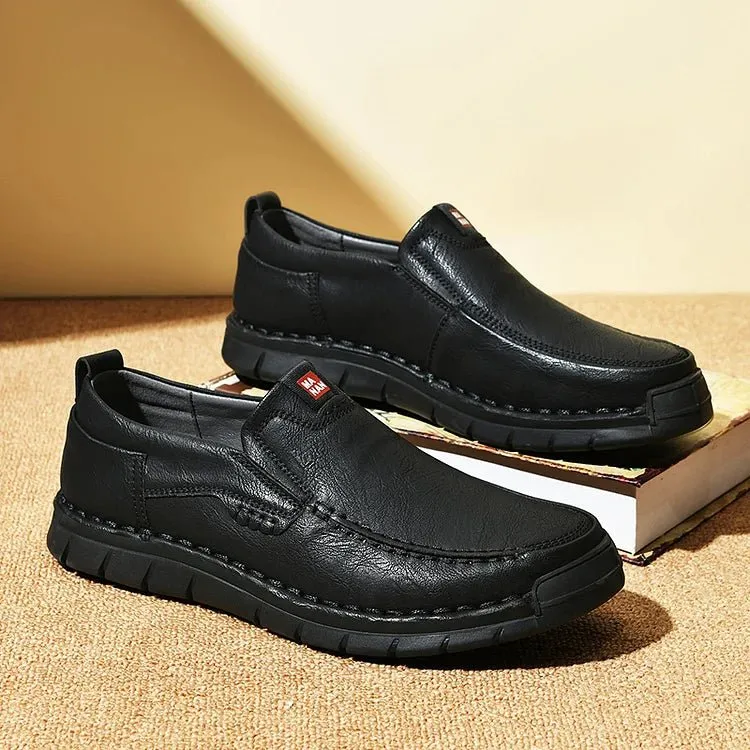 Vito™ - Handgemachte orthopädische Leder-Mokassins