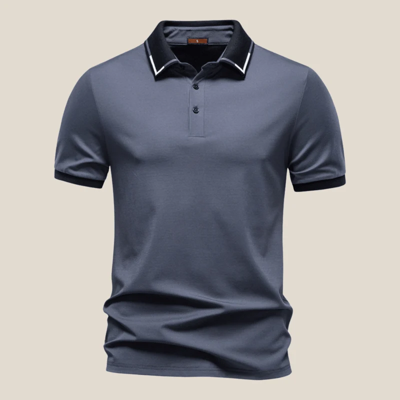 Bari™ - Poloshirt mit Doppelkragen-Optik