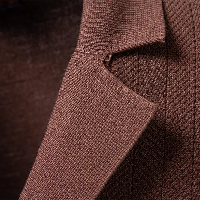 Portofino™ - Elegantes Strickhemd mit Knopfleiste