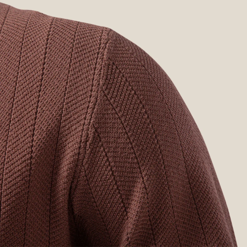 Portofino™ - Elegantes Strickhemd mit Knopfleiste