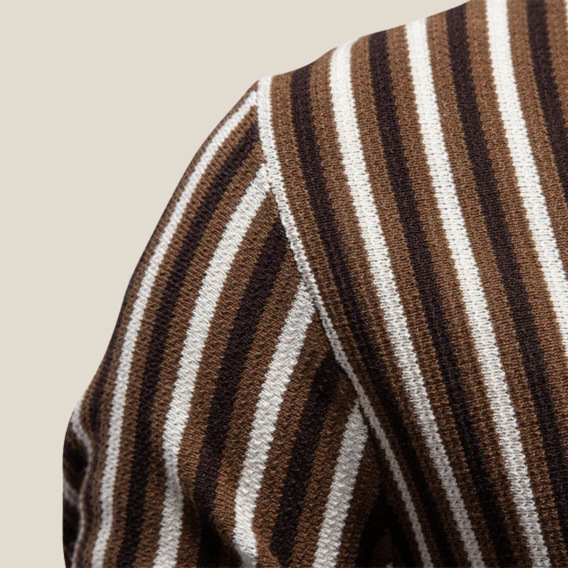 Verona™ - Gestreiftes Retro-Strickpolo