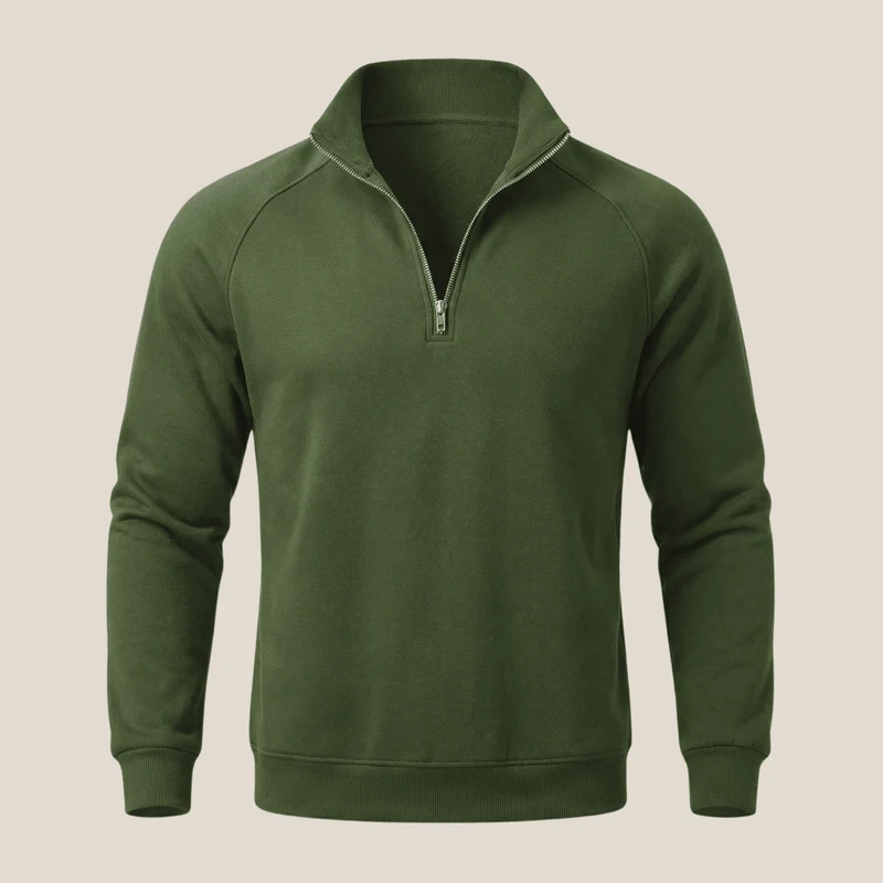 Antonio™ - Eleganter Half-Zip-Pullover für Herren