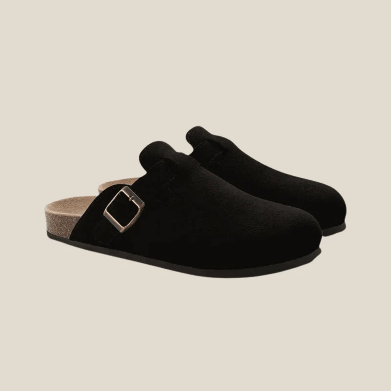Luke™ - Herren Wildleder Clog – Bequeme Pantolette mit ergonomischem Fußbett