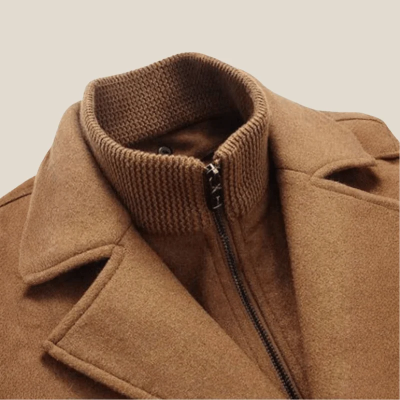 André™ - Klassischer Woll-Peacoat mit zeitloser Eleganz