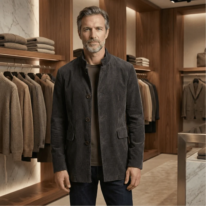 Carter™ - Elegante Jacke im Vintage-Stil für Männer