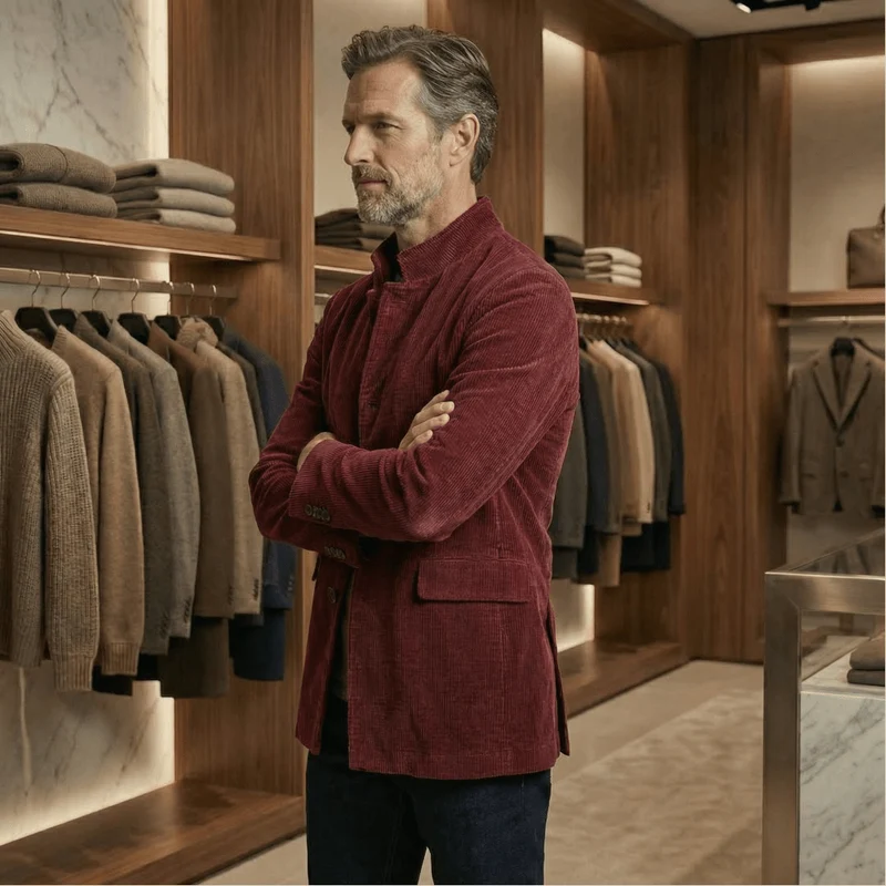 Carter™ - Elegante Jacke im Vintage-Stil für Männer
