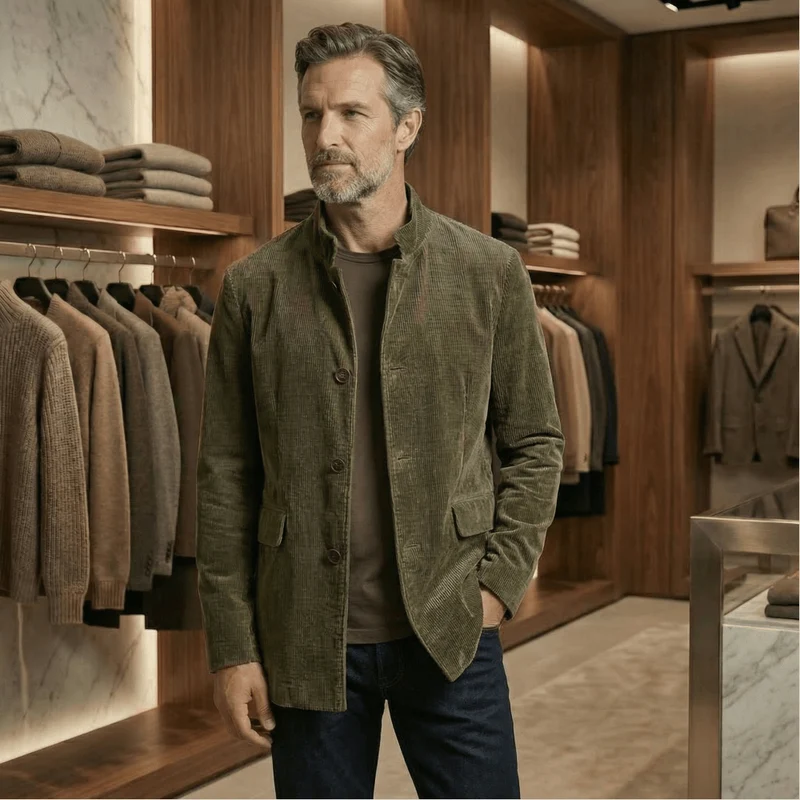 Carter™ - Elegante Jacke im Vintage-Stil für Männer