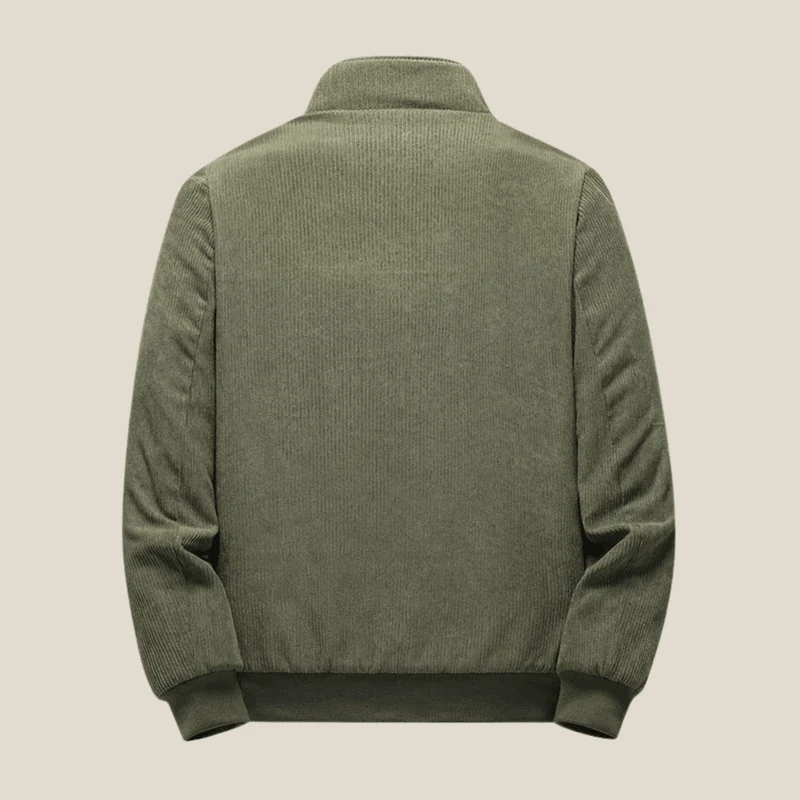 Remy™ – Edle Cordjacke mit wärmendem Fleece-Futter