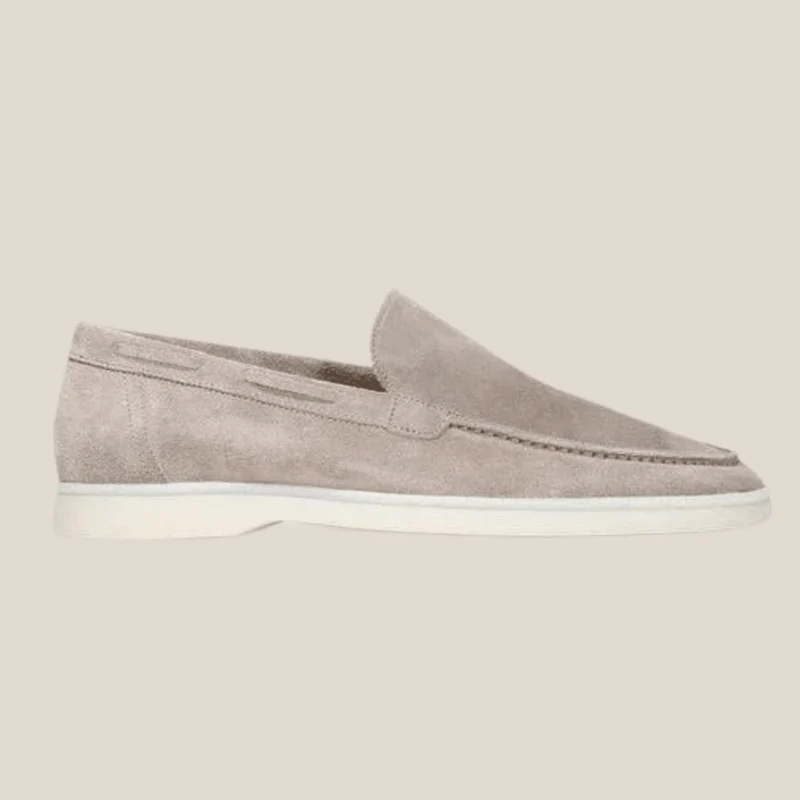 Capri™ – Elegante Premium-Suede-Mokassins in Beige