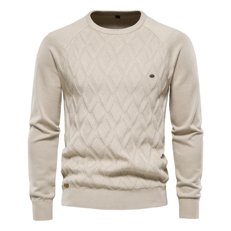 Alexandre™ – Eleganter Herrenpullover aus feinem Baumwollgarn