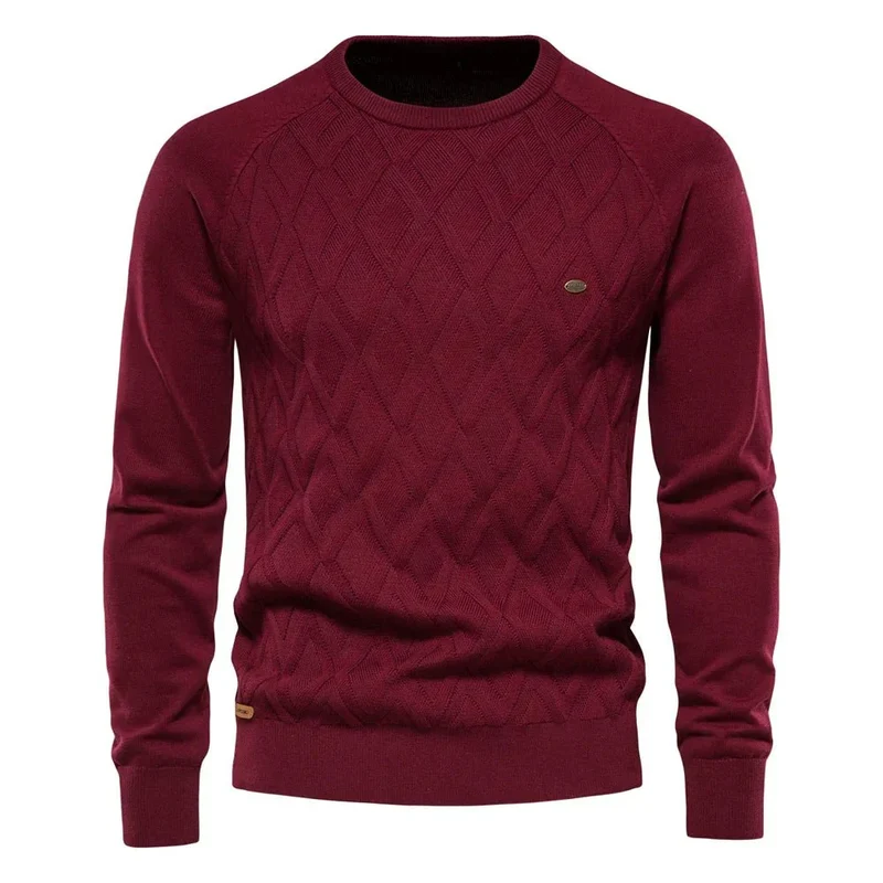 Alexandre™ – Eleganter Herrenpullover aus feinem Baumwollgarn