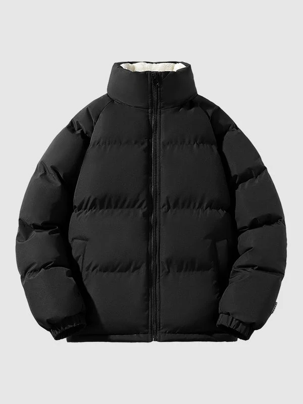 Herren Jacke | Gepolsterte Struktur mit Kapuzenanbindung