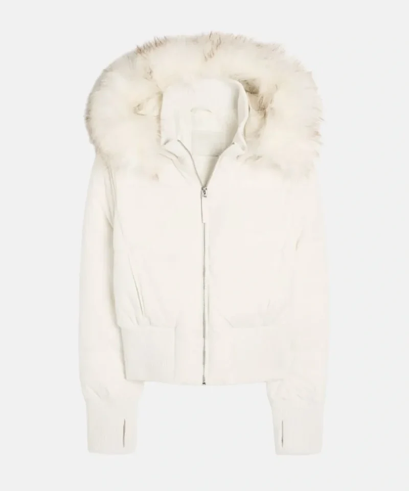 Damen Jacke | Abnehmbare Kapuze mit elastischen Bündchen