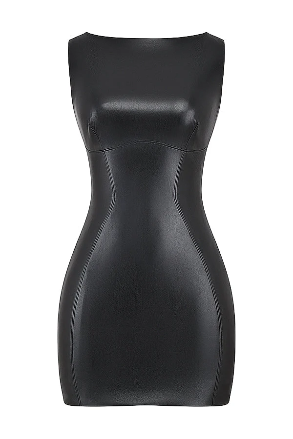 Damen Kleid | mini Ausführung mit ärmellosem Schnitt