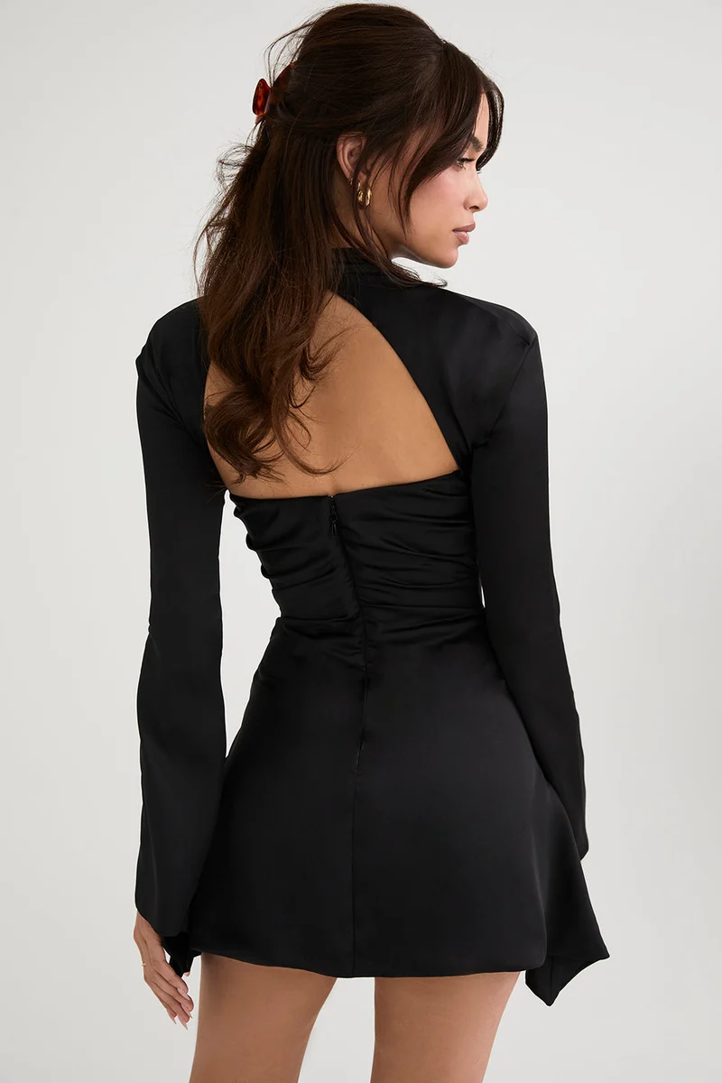 Damen Kleid | corset-teilige Ausführung mit offenem Rückenteil