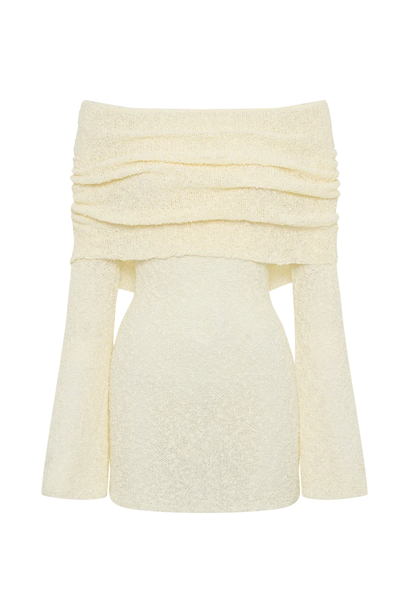 Damen Kleid | kurze Ausführung mit off-shoulder Ausschnitt