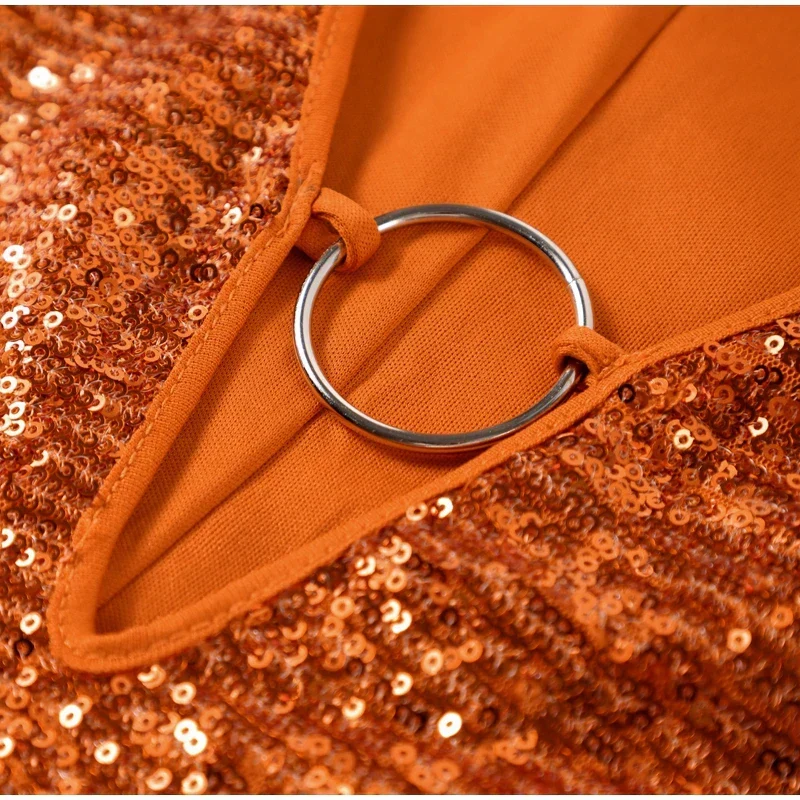 Damen Kleid | mini-Länge mit V-Ausschnitt und weiten Ärmeln