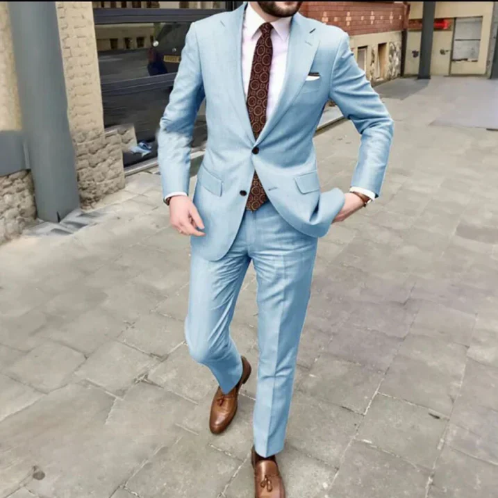 Herren Anzug | zweiteiliges Set mit Jacke und Hose