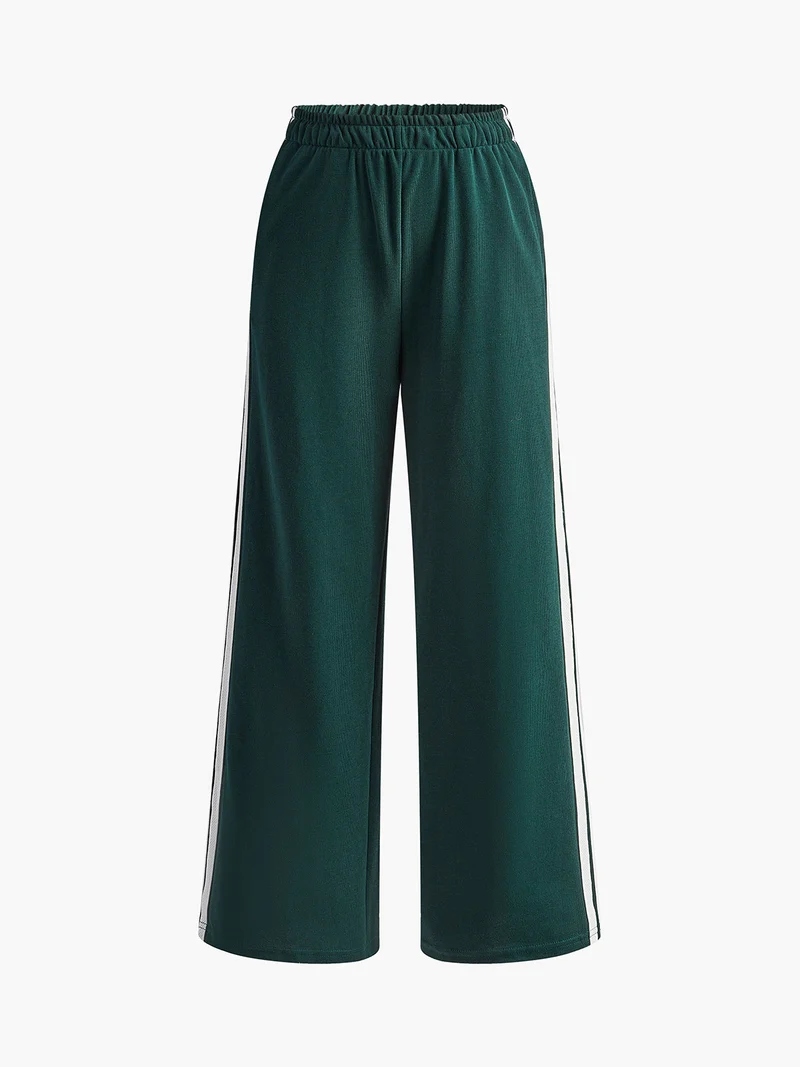 Damen Pantalon | Hohe Taille mit geraden Linien