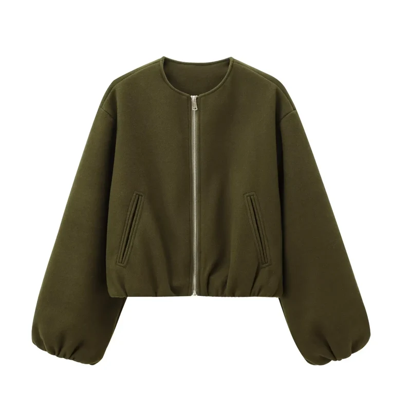 Damen Jacke | Kurze Ausführung mit Reißverschluss