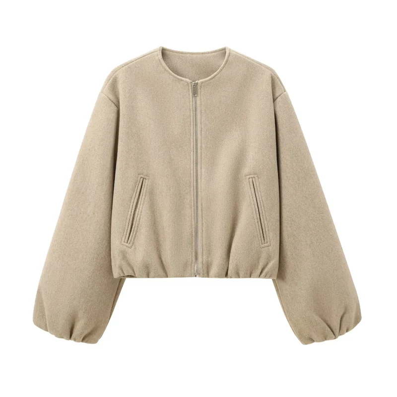 Damen Jacke | Kurze Ausführung mit Reißverschluss