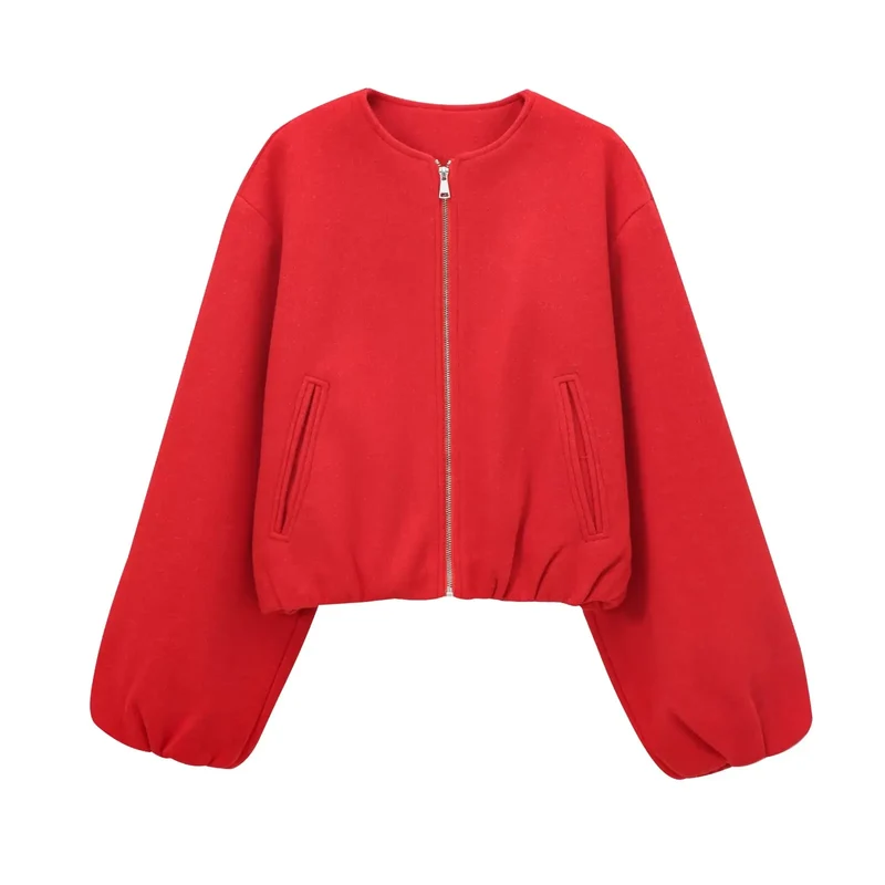 Damen Jacke | Kurze Ausführung mit Reißverschluss