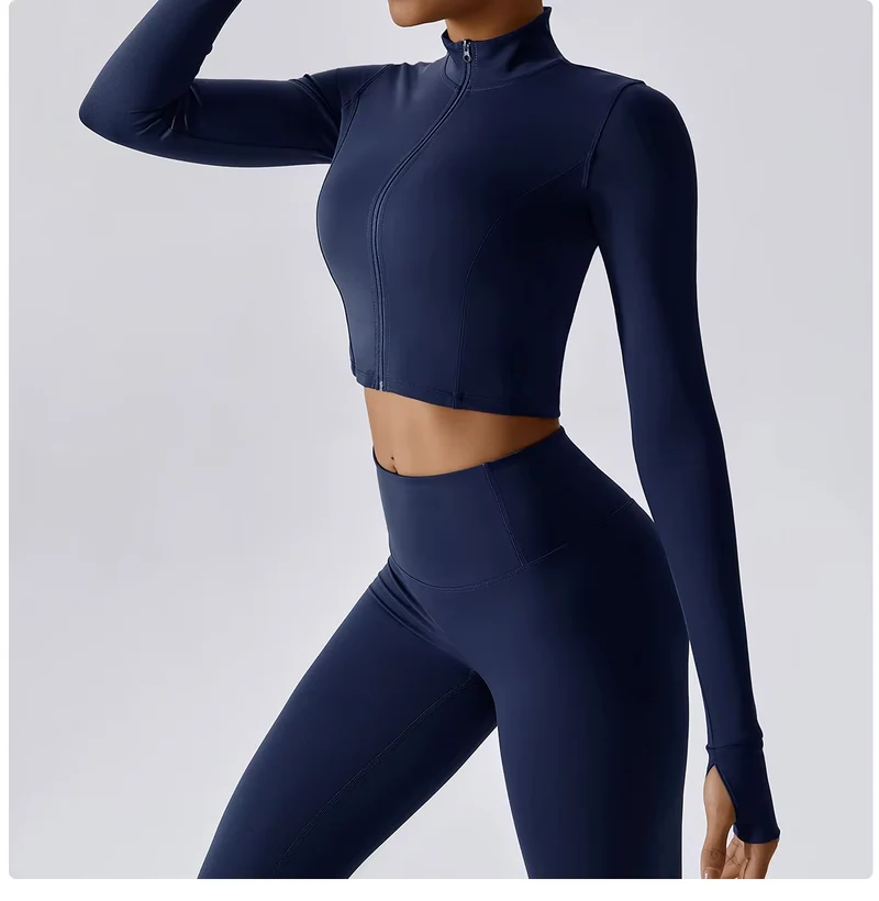 Damen Sportset | Dreiteilige Ausführung mit Weste, Oberteil und Hose