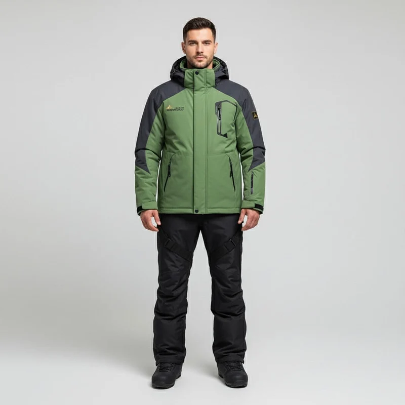 Herrenset | Kombinierte Ski-Jacke und Hose
