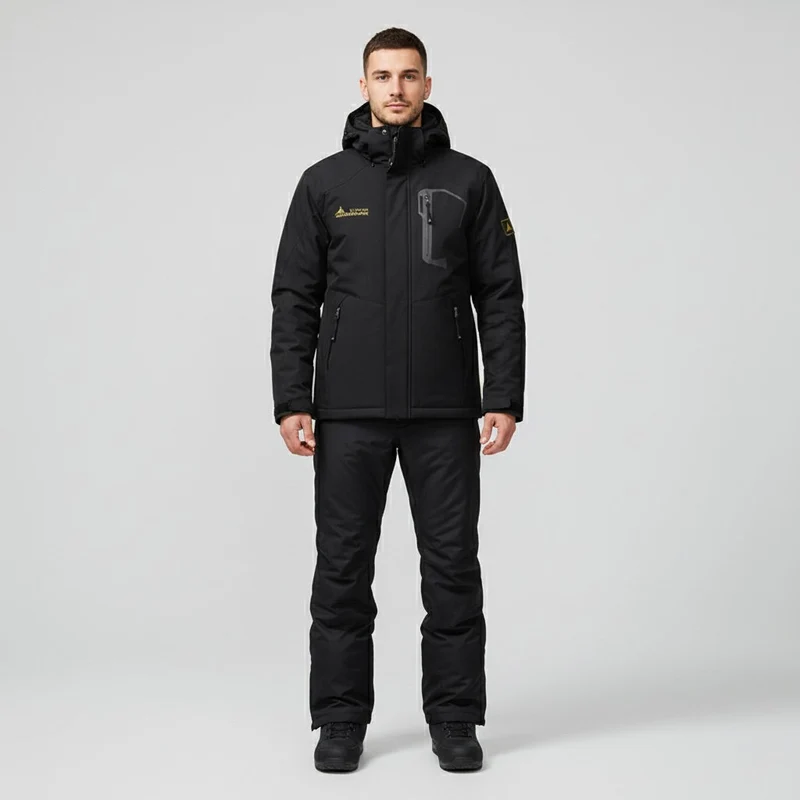 Herrenskiset | Ski-Jacke und Skihose-Kombination