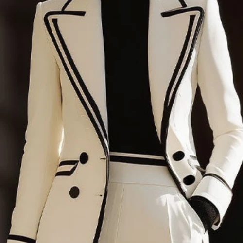 Mirela | Damen Leichter Hosenanzug Doppelreihig – Blazer Anzug Sommer Business 2026