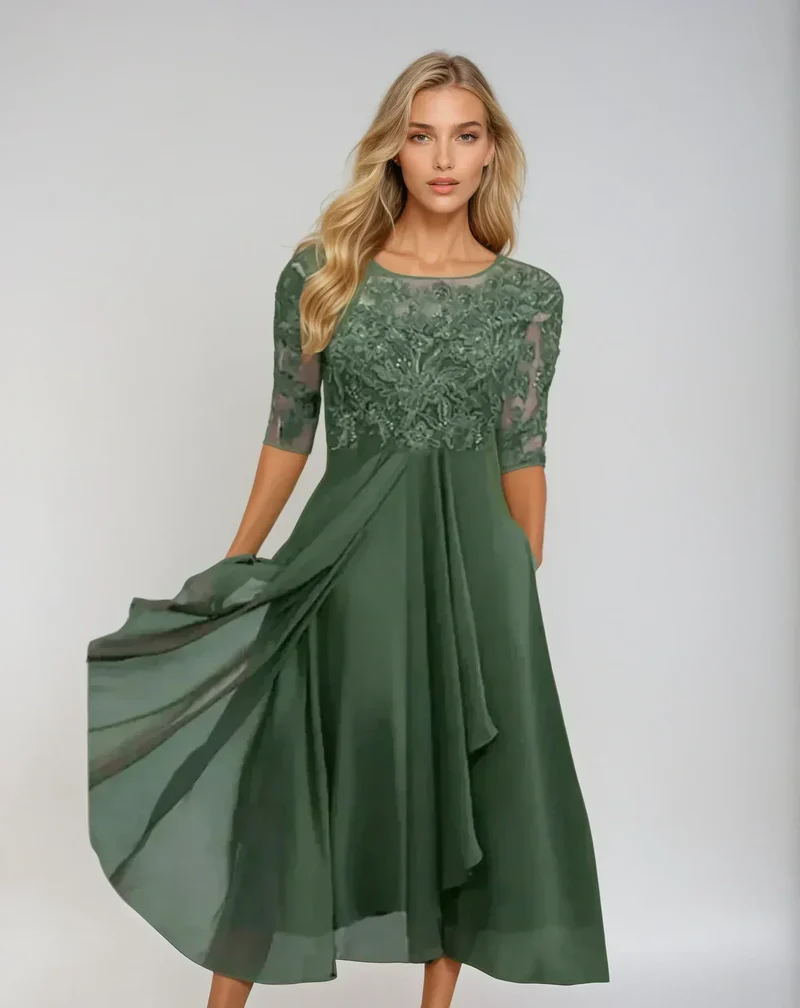 Vera | Damen Luxuriöses Abendkleid – Elegantes Festliches Kleid für Gala 2026